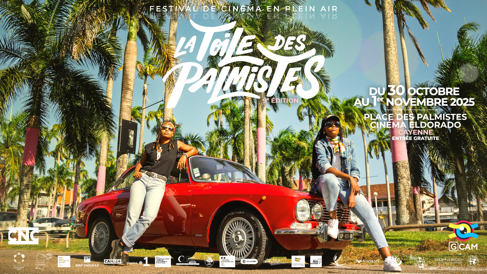 Affiche Festival La Toile des Palmistes 2025